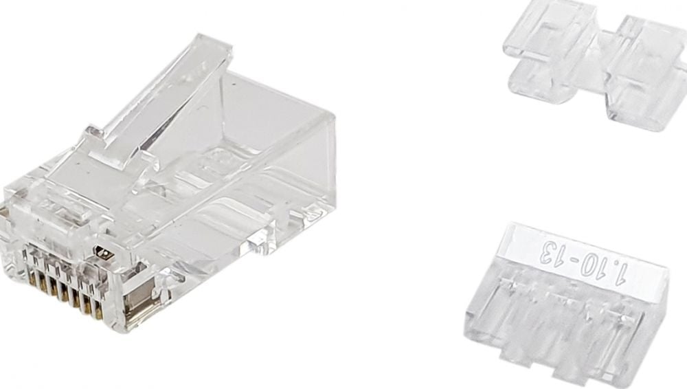 Equip stekker UTP Cat6A RJ45 100 STK