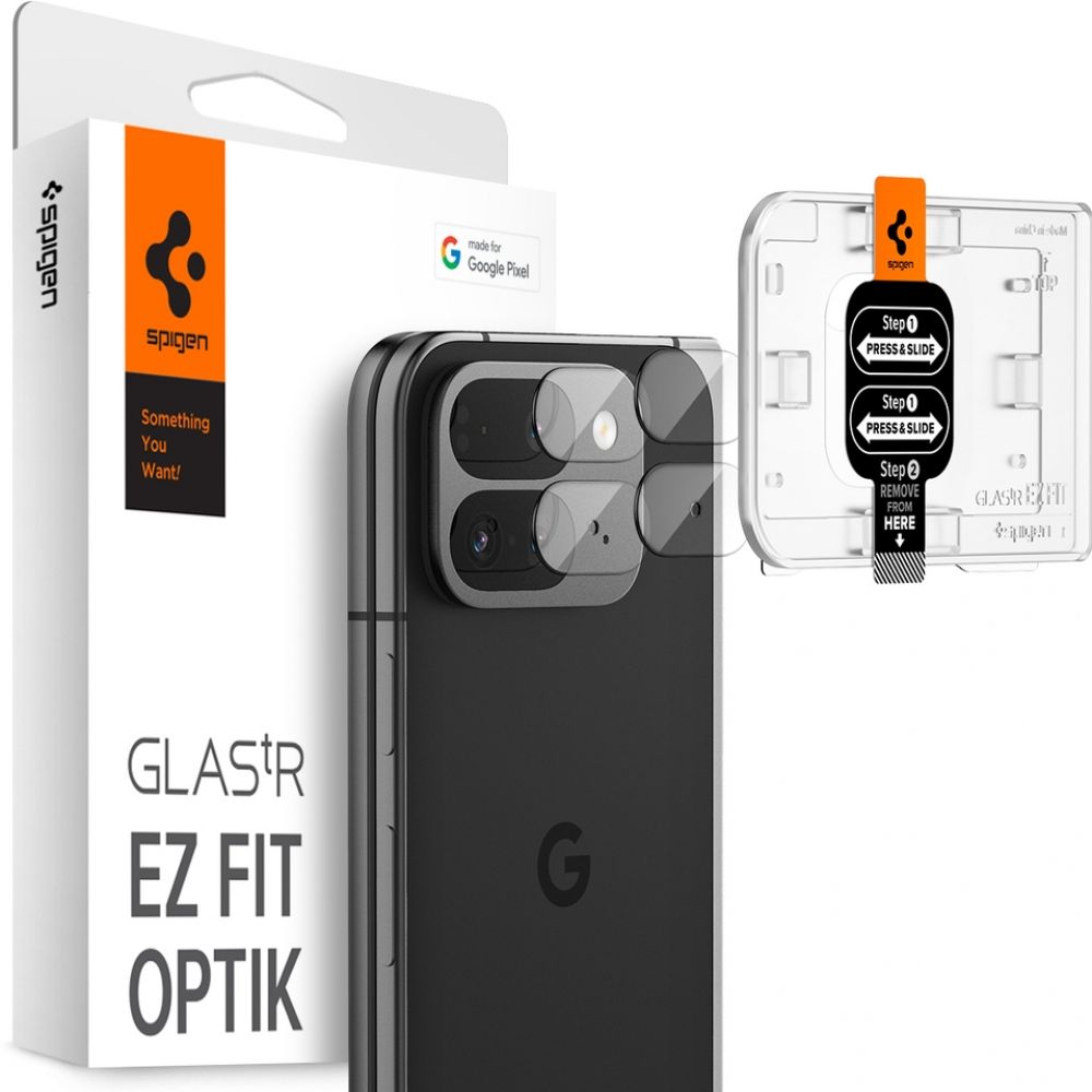 Spigen GLAS.tR Optik EZ Fit - Lensbeschermer voor mobiele telefoon