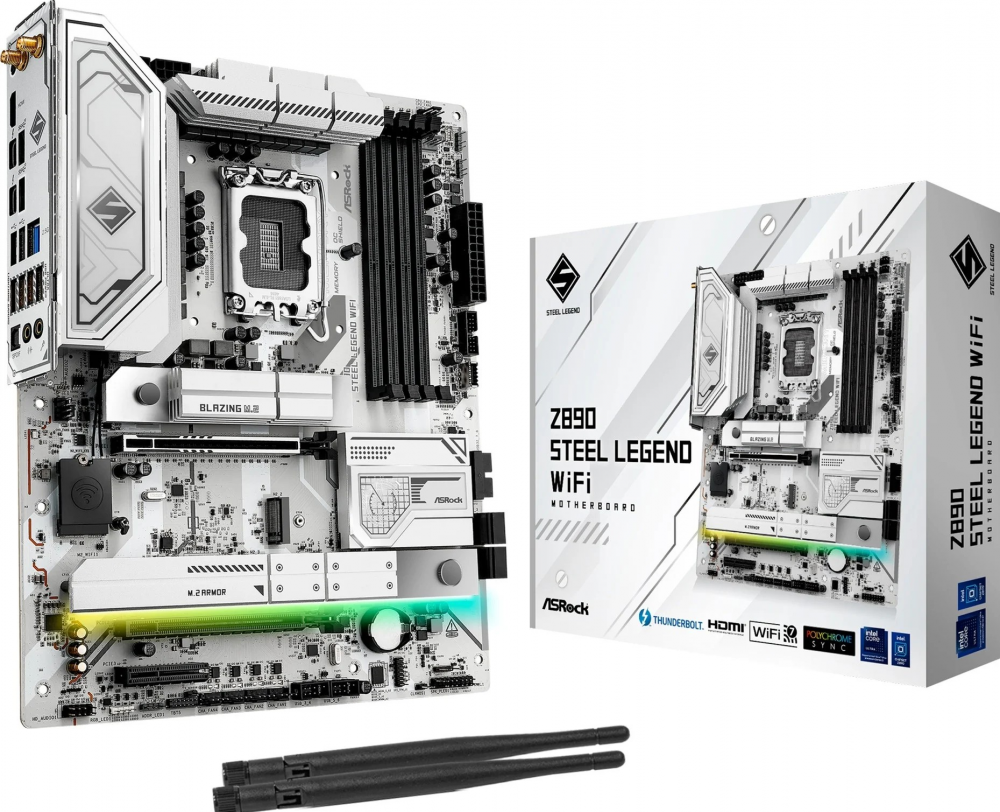 ASROCK Z890 STEEL LEGEND WIFI - Moederbord