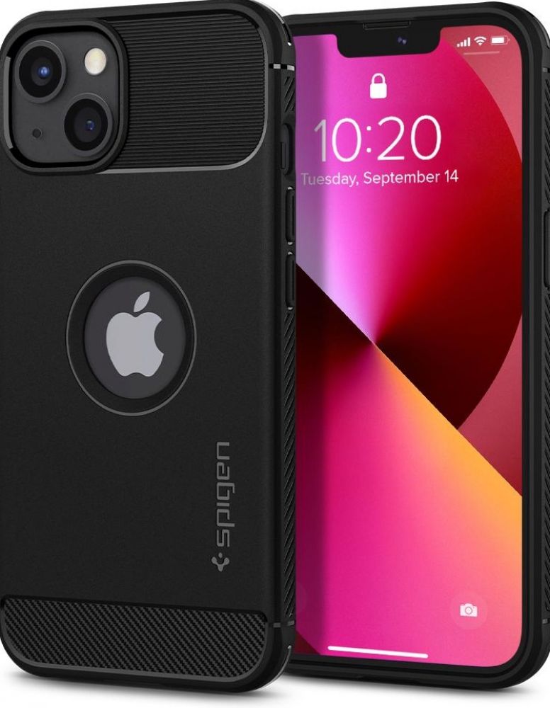Spigen IP 6.1IN Rugged Armor Black