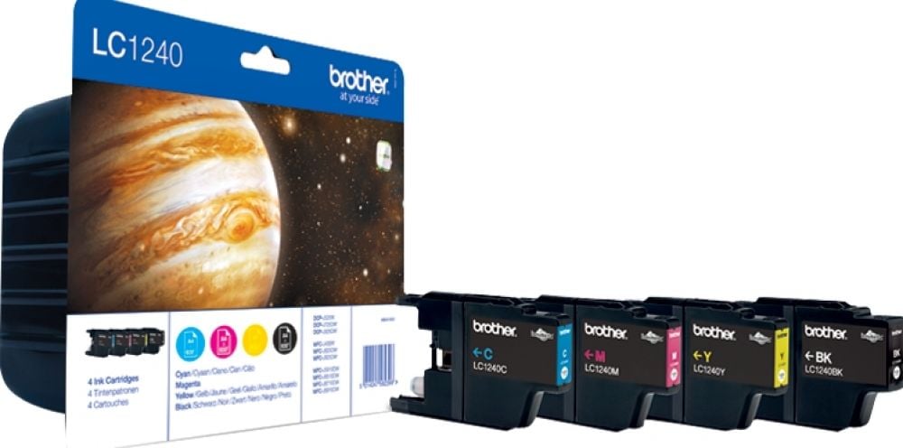Brother LC1240 Value Pack - 4