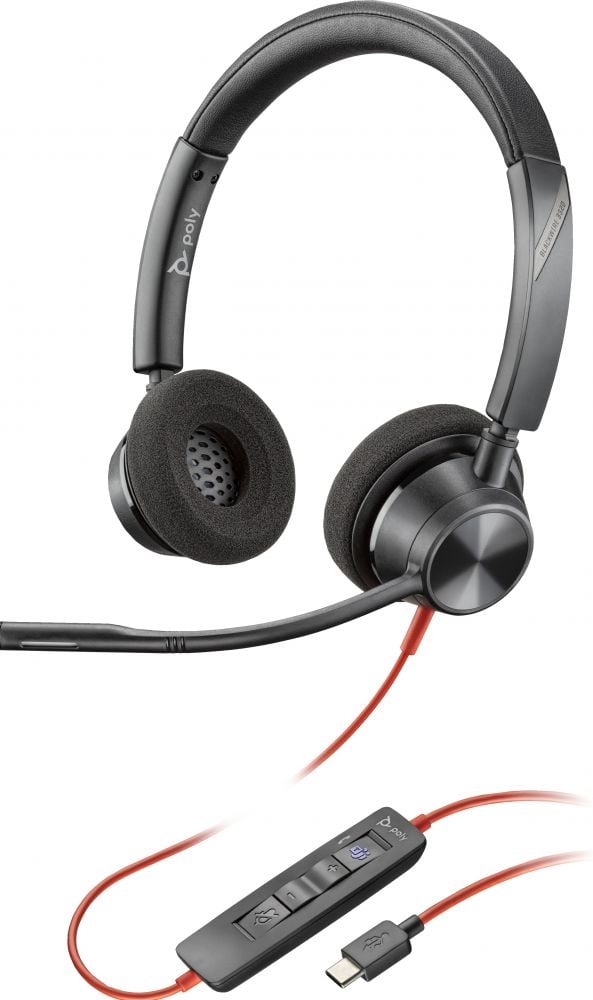 Poly Blackwire 3320 - Bedraad Headset