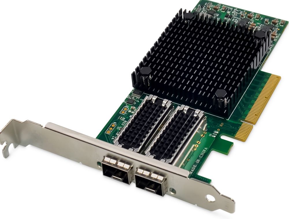 DIGITUS Netzwerkkarte SFP28 Dual-Port 25G PCIe