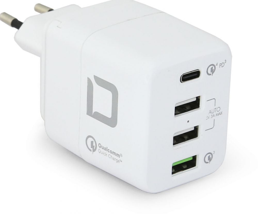 DICOTA Universal Travel Notebook Charger USB-C - Netspanningsadapter