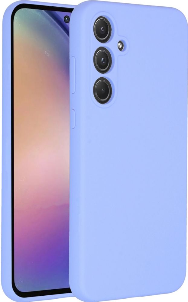 Accezz Liquid Silicone Backcover Samsung Galaxy A55 - Paars