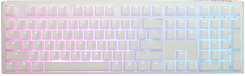 Ducky ONE 3 Aura White - Toetsenbord MX Blue