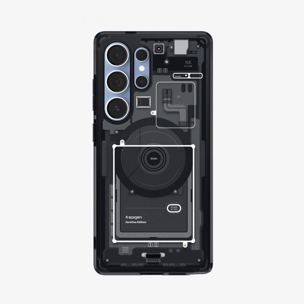 Spigen Gal S25 Ultra UltrHybr MF ZrOn Bl