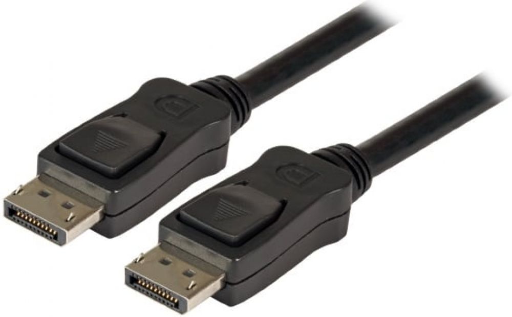 EFB DisplayPort 1.2 Anschlusskabel,4K60HZ St-St,3m,schwarz