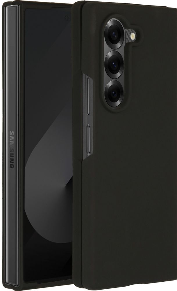 Accezz Liquid Silicone Backcover Samsung Galaxy Z Fold 6 - Zwart