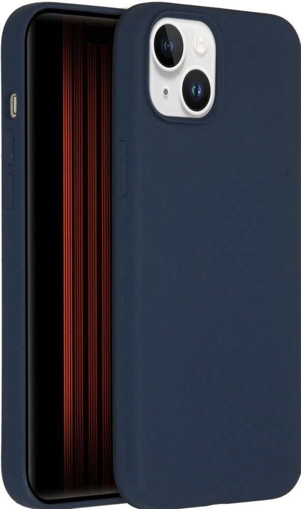 ACCEZZ Accezz Liquid Silicone Backcover met MagSafe iPhone 15 Plus - Donkerblauw