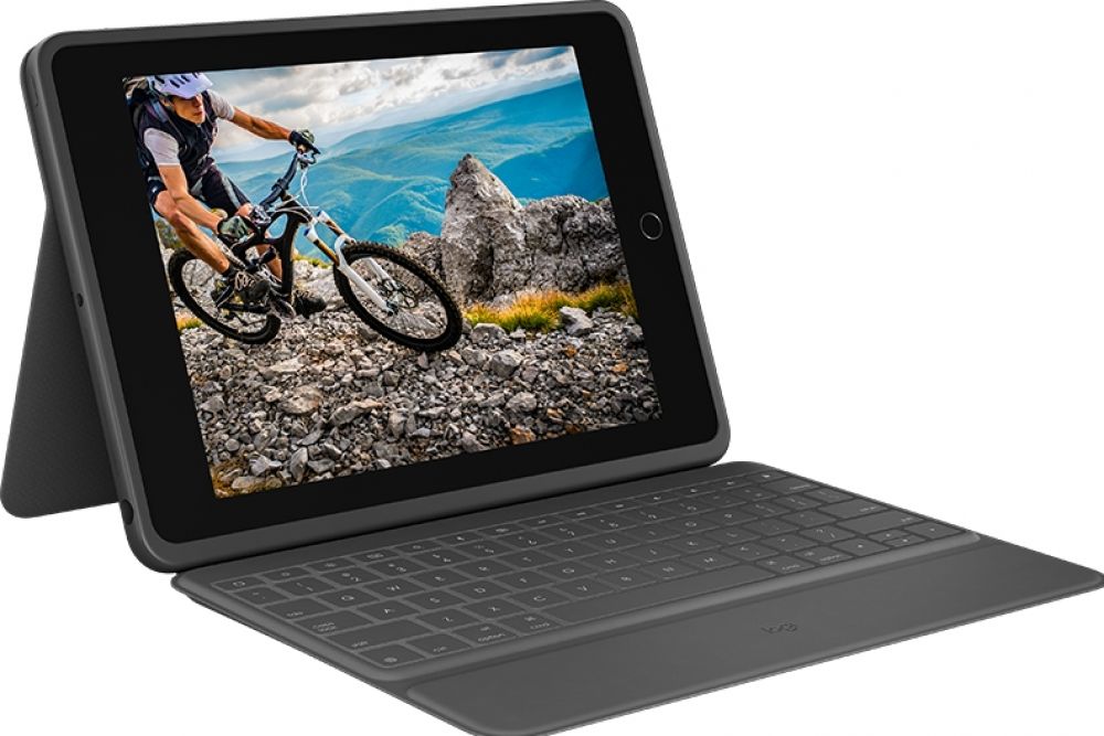 Logitech Rugged Folio - Toetsenbord en foliobehuizing