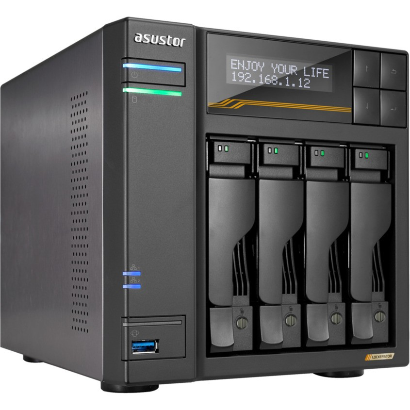 ASUSTOR Asustor Lockerstor 4 Gen3 (AS6804T) - NAS-server