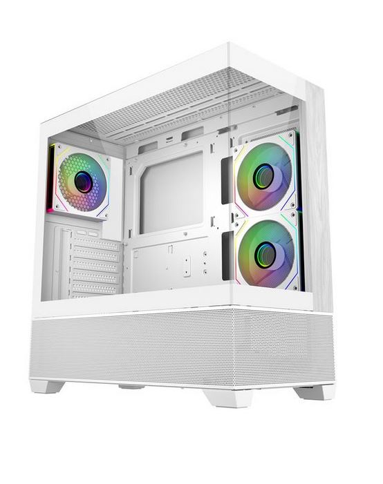 Cooler Master Elite 690 Wood White - Mid-Towermodel
