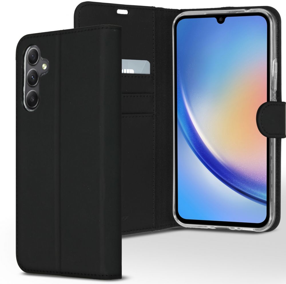 Accezz Wallet Softcase Bookcase Samsung Galaxy A34 (5G) - Zwart