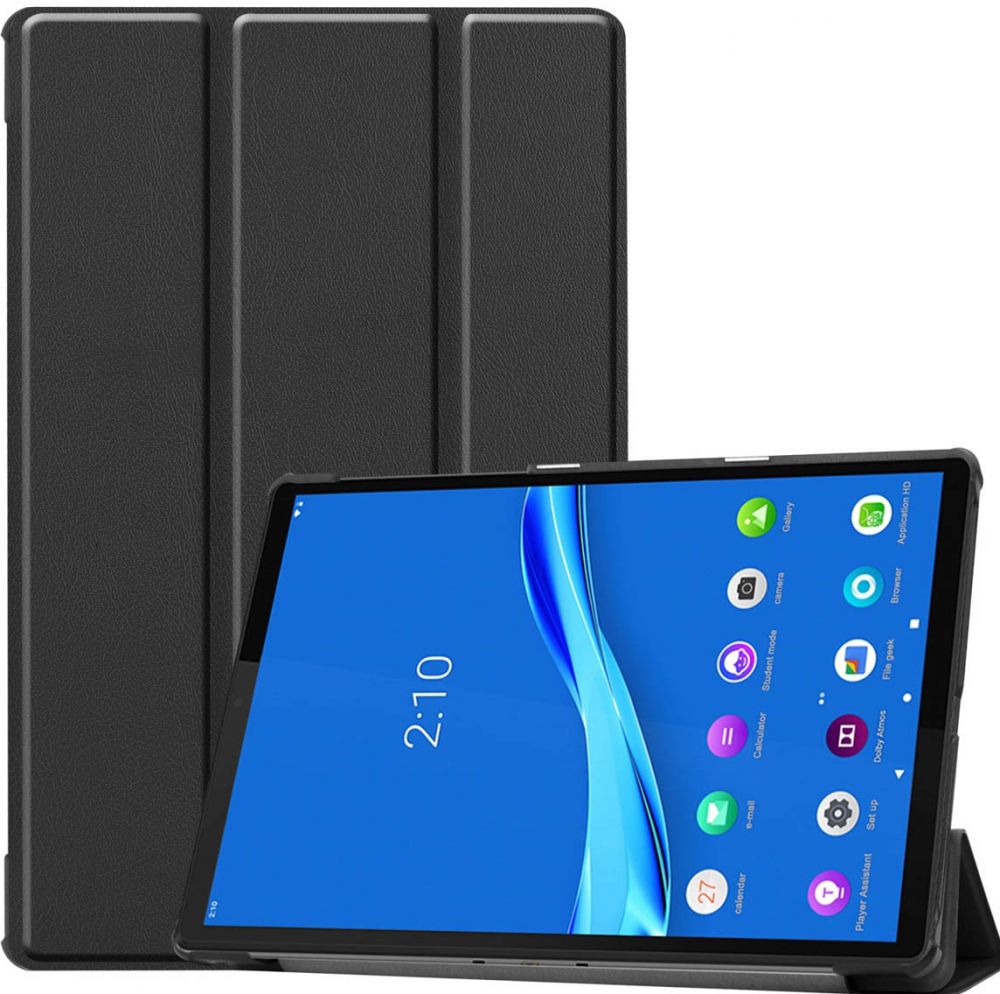 Accezz Trifold Bookcase Lenovo Tab M10 Plus / M10 FHD Plus - Zwart