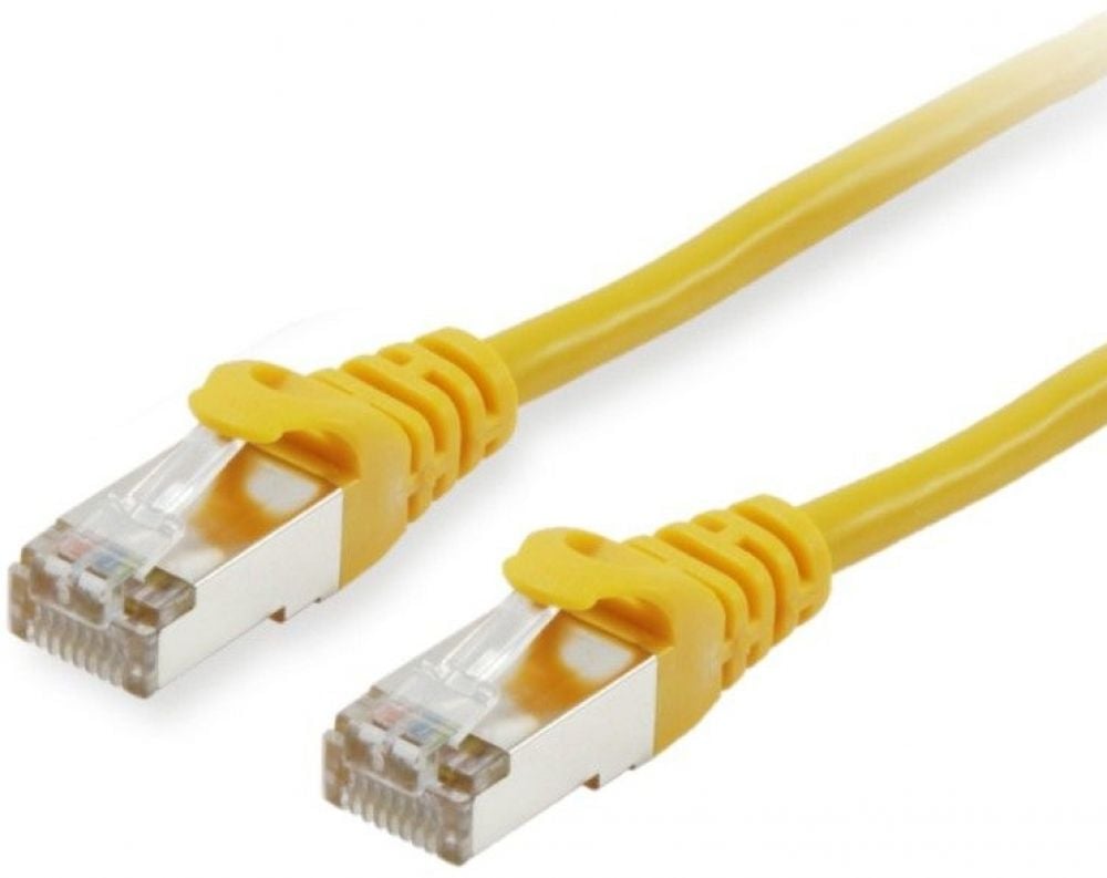 Equip 605569 Patch cable C6 S/FTP HF yellow 20m equip
