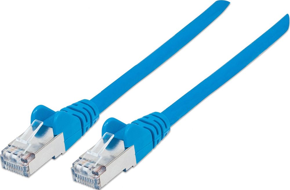 Intellinet Patchkabel RJ45 S/FTP Cat6 koper LSOH 10m blauw