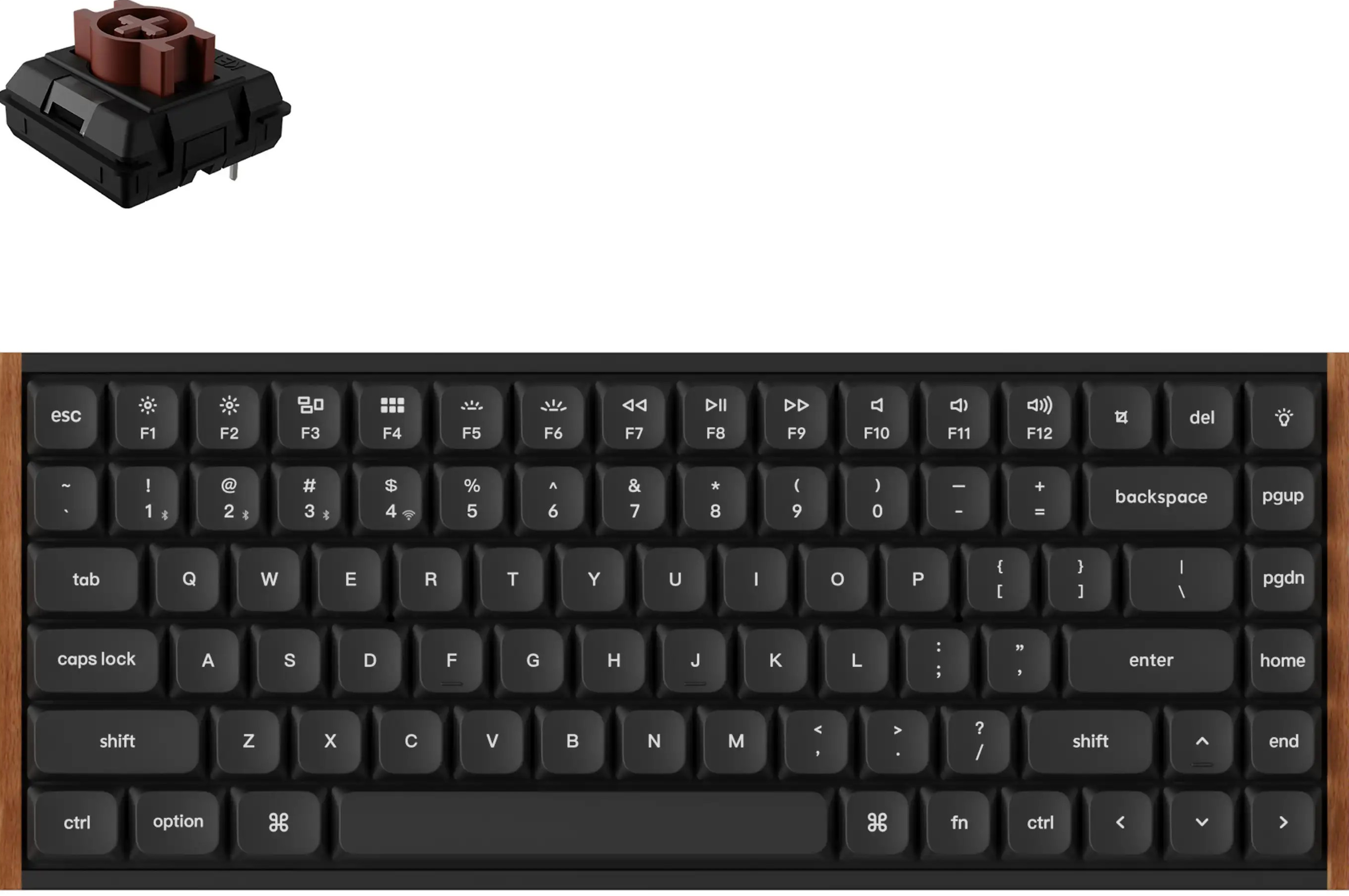 Keychron K3 Ultra 8K 75% Brown Switch - Toetsenbord