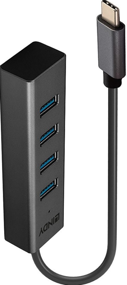 Lindy USB 3.2 Type C Hub 4 Port