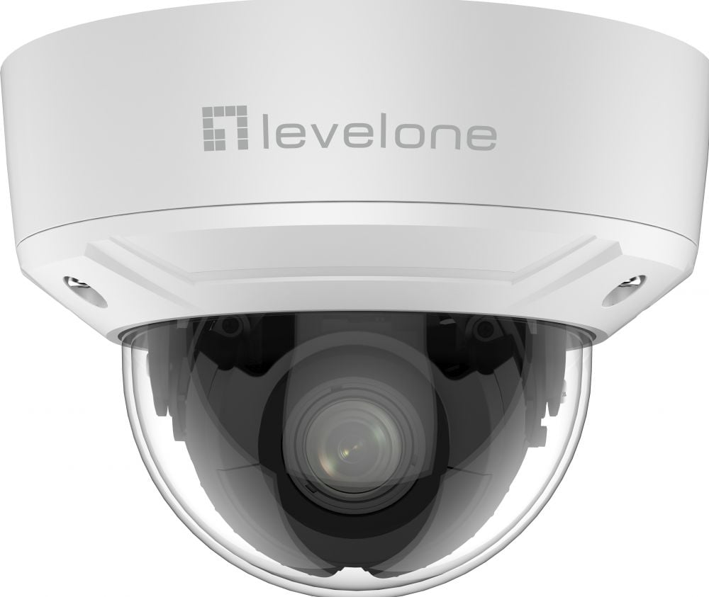 LevelOne IPCam FCS-3461 Dome Out 2MP H.265 IR 10W PoE