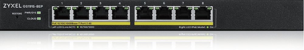 Zyxel GS1915 Series GS1915-8EP - Switch