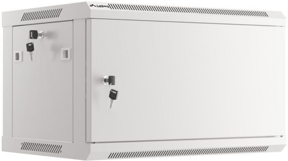Lanberg Rack Wandbehuizing 19" 6U/600X450 (Flat-Pack) met Meta