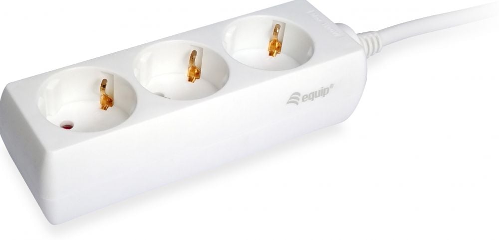 Equip stekker omlijsting 3-Outlet Power Strip