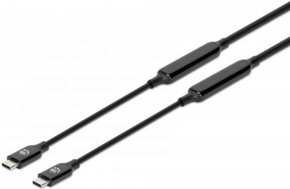 MANHATTAN USB 3.2 Gen 2 Aktives Type-C Kabel 5m 10 Gbit/s 60W