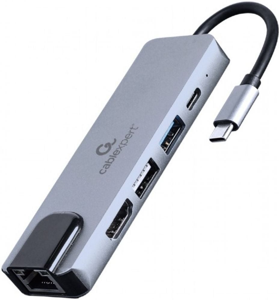 gembird USB Type-C 5-in-1 combi-Adapter