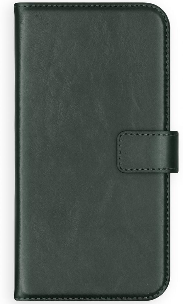 Selencia Echt Lederen Bookcase Samsung Galaxy A42 - Groen