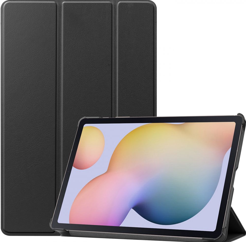 Accezz Trifold Bookcase Samsung Galaxy Tab S8 / S7 - Zwart