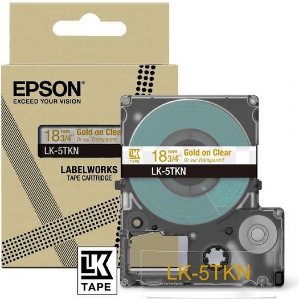EPSON Epson LabelWorks LK-5TKN - Metalliek