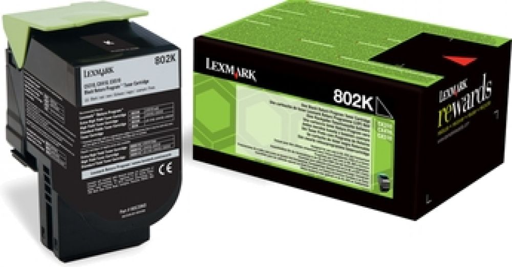 Lexmark 802K - Zwart