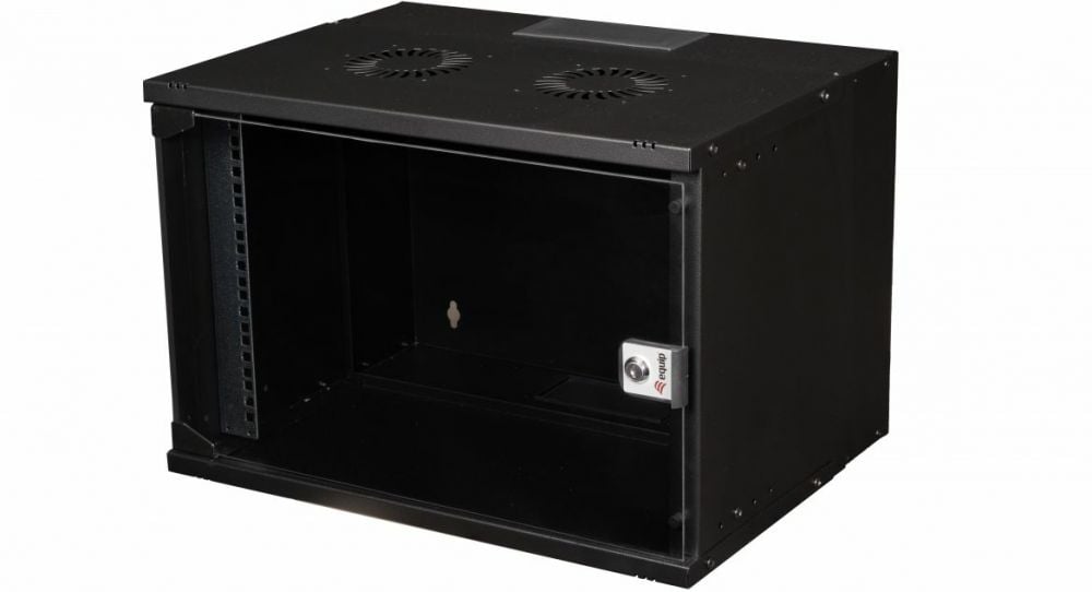 Equip Wandgehäuse 19"  07U 540x400mm schwarz