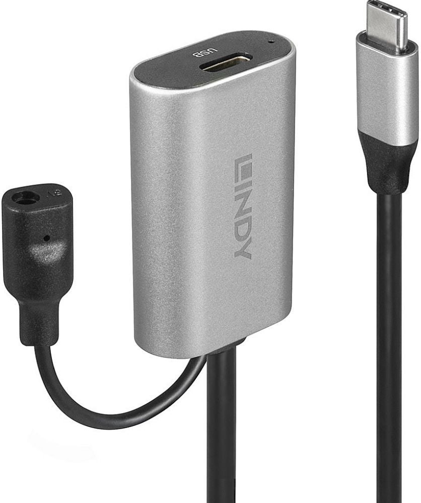 Lindy USB 3.1 Aktiv-verleng Type C/C M/F 5m