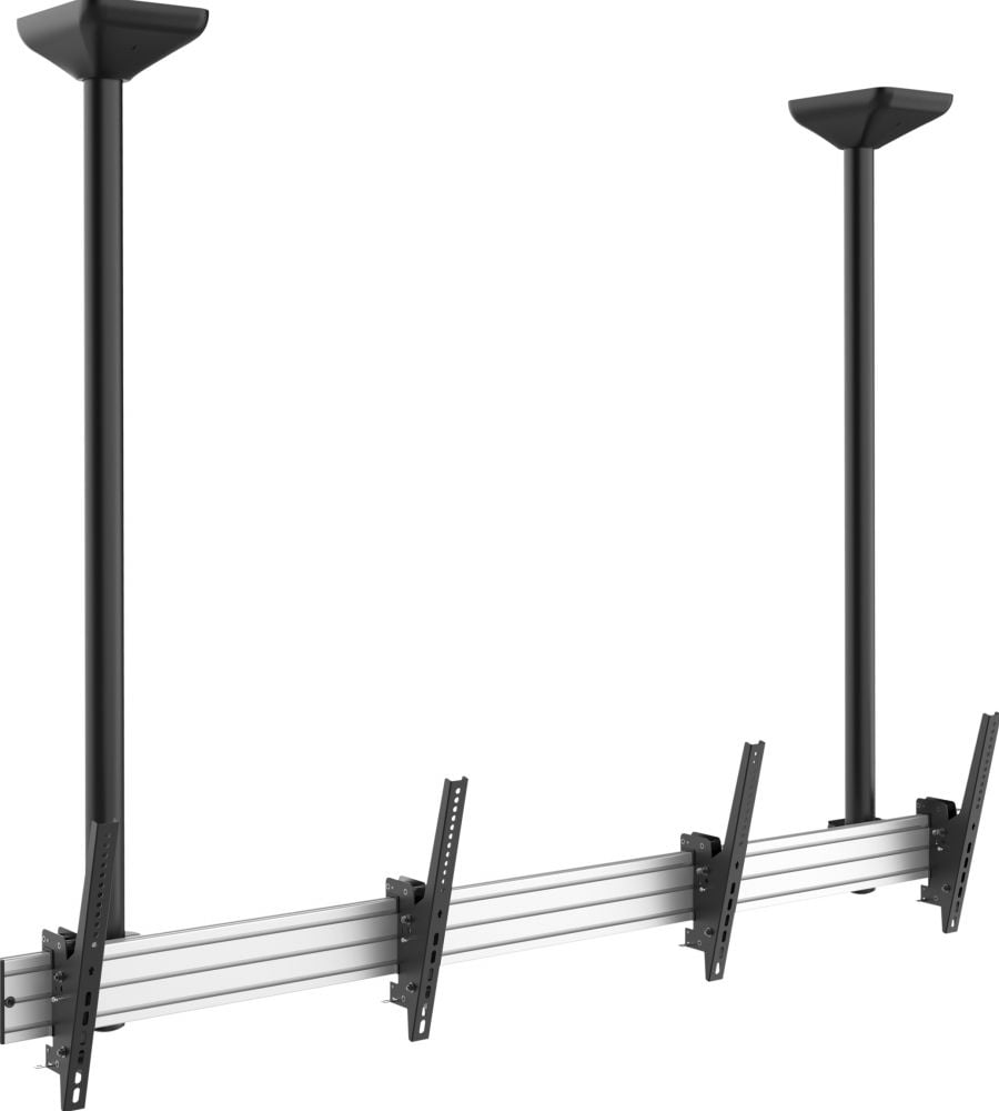 Equip Monitor Deckenhalter 45"-55" silber&schwarz 2 Monitore