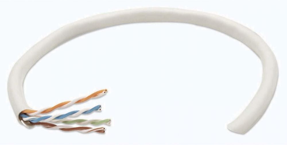 Intellinet installatiekabel AWG 23 U/UTP Cat6 305m CCA gr