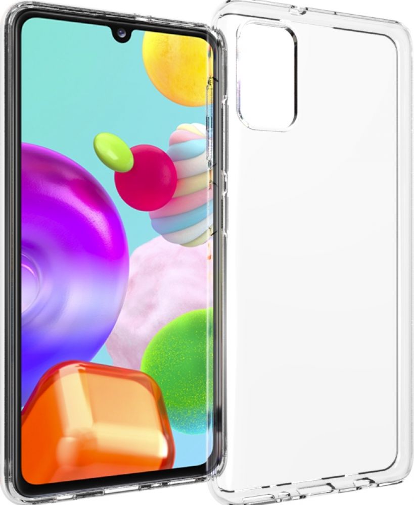 Accezz Clear Backcover Samsung Galaxy A41 - Transparant