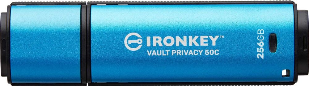 Kingston IronKey VP50 Type-C 512GB Blue - USB-Stick