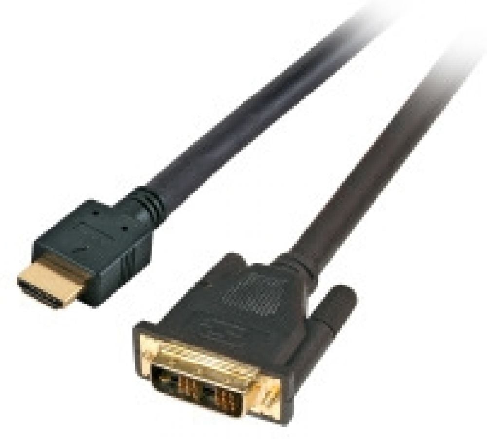 EFB HighSpeed HDMI Kabel mit Eth. HDMI A-DVI-D,St.-St.,2,0