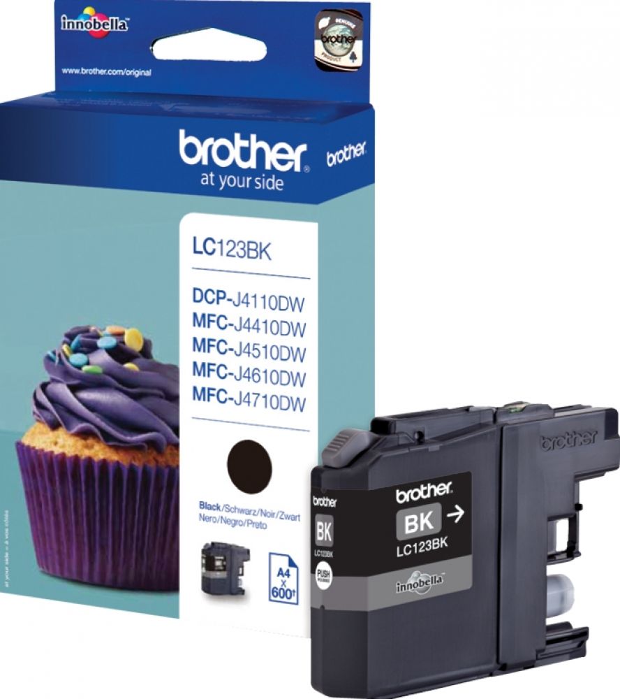 Brother LC123BK - Hoog rendement