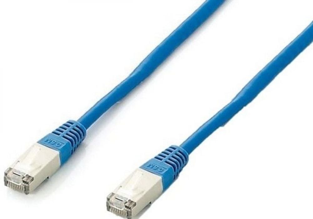 Equip 605632 Patch cable Cat.6A, S/FTP (PIMF) LSOH,blue, 3m