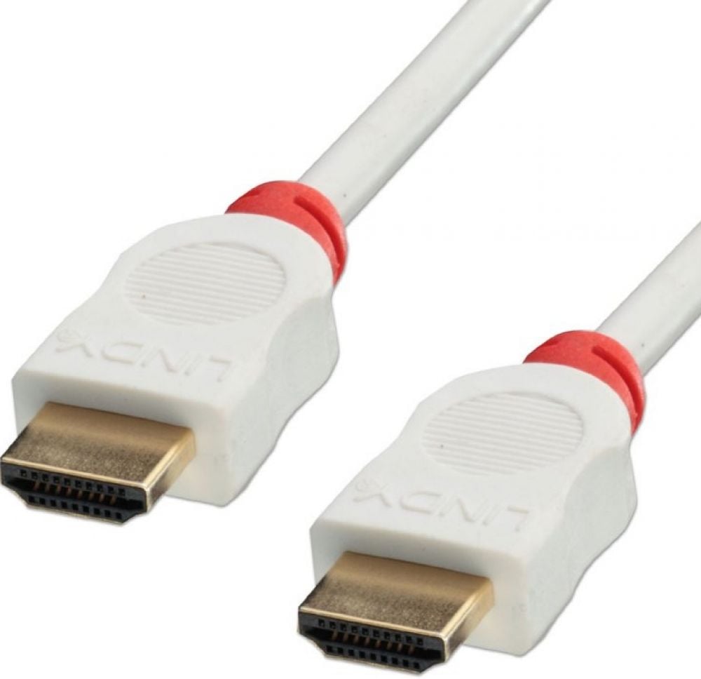LINDY 3m High Speed HDMI Cable Type A/A. Colour: White