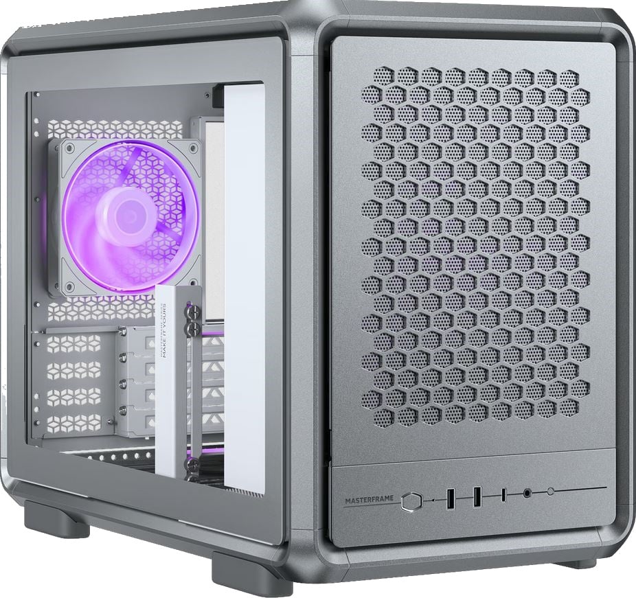 Cooler Master MasterFrame 400 Mesh Silver - Behuizing