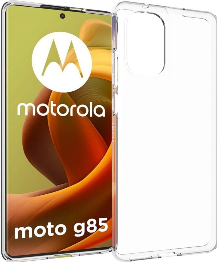 Accezz Clear Backcover Motorola Moto G85 - Transparant