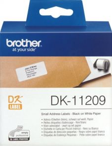 Brother DK-11209 - Zwart op wit
