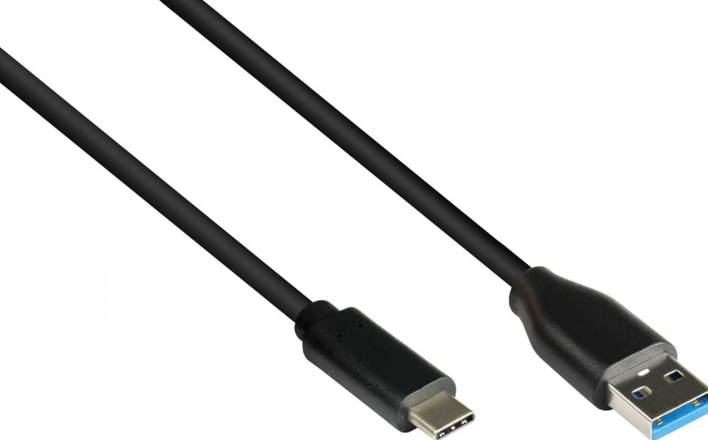 Good Connections USB 3.2 Gen.2 Kabel A-USB-C zwart 0,5m
