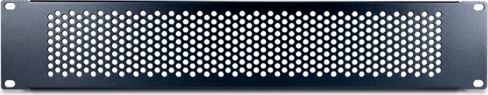 Inter-Tech IPC 19" Lochblende 2HE, 89x482x11mm, RAL 9005
