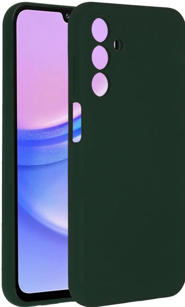 Accezz Liquid Silicone Backcover Samsung Galaxy A15 (5G/4G) - Forest Green