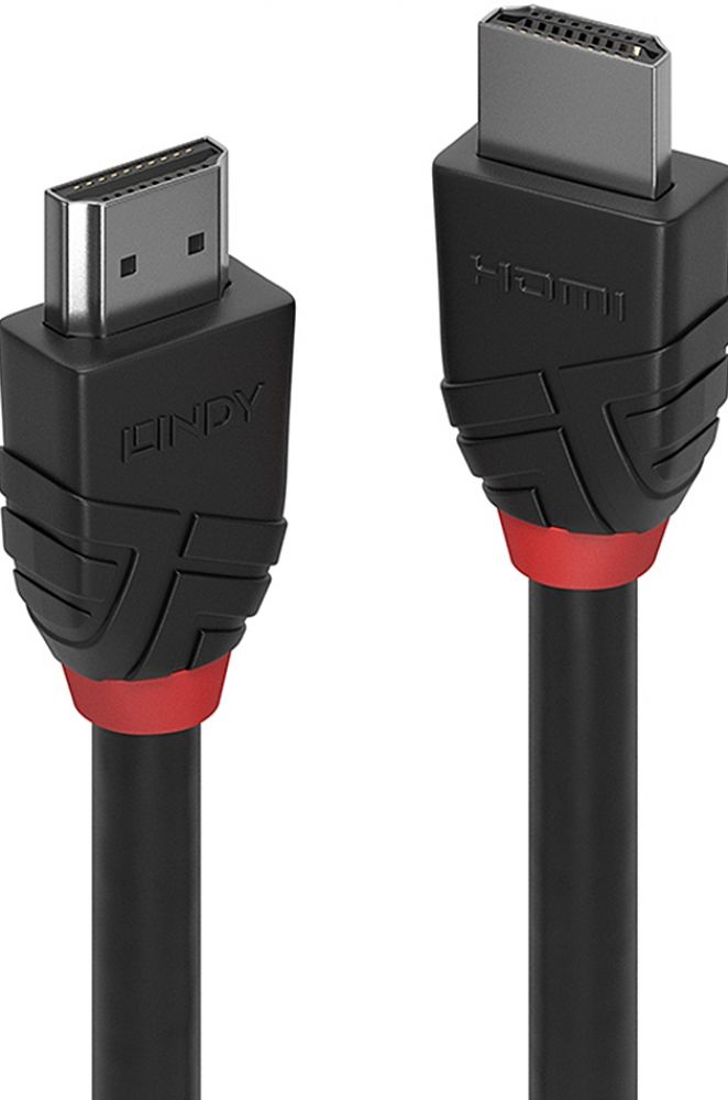 Lindy Black Line - HDMI met ethernetkabel
